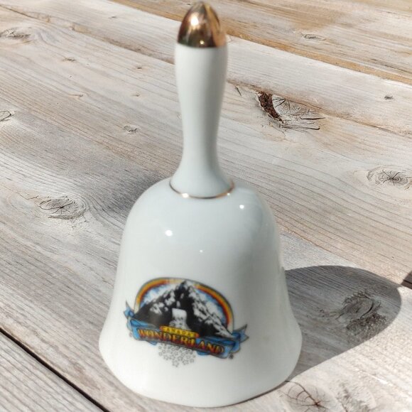 Vintage Canada's Wonderland Porcelain Bell Made in Japan - Picture 1 of 5